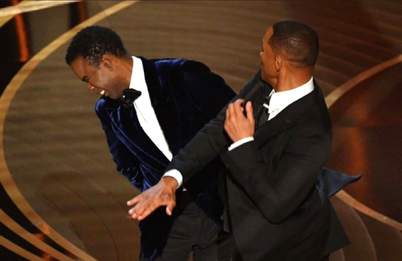 Twitter Reacts to Will Smith Slapping Chris Rock at the Oscars