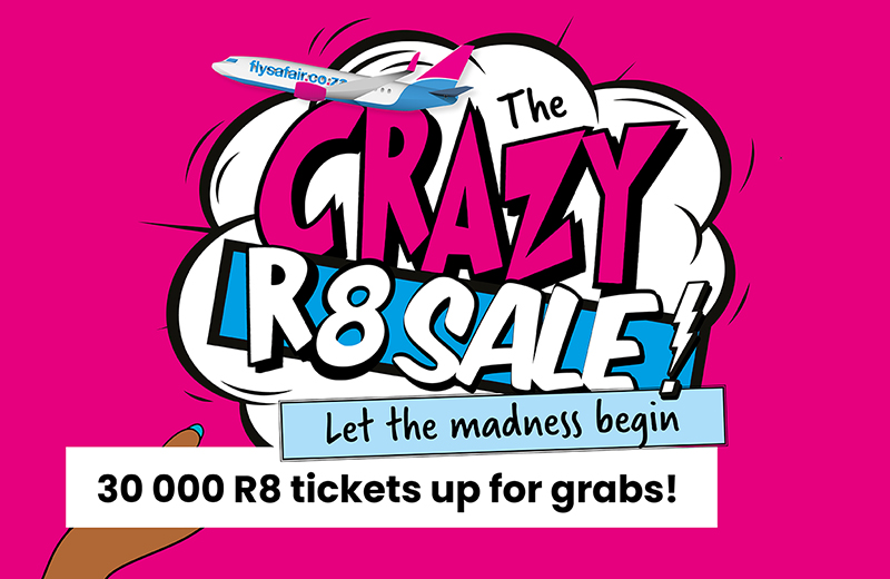 It’s Not a Scam! Buy Select Flight Tickets in SA from as Low as R8 Now
